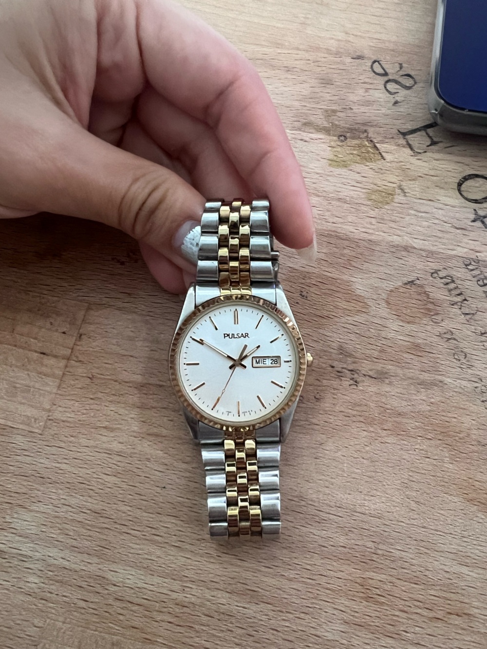 Pulsar PXF304 Classic Mens Dress Watch